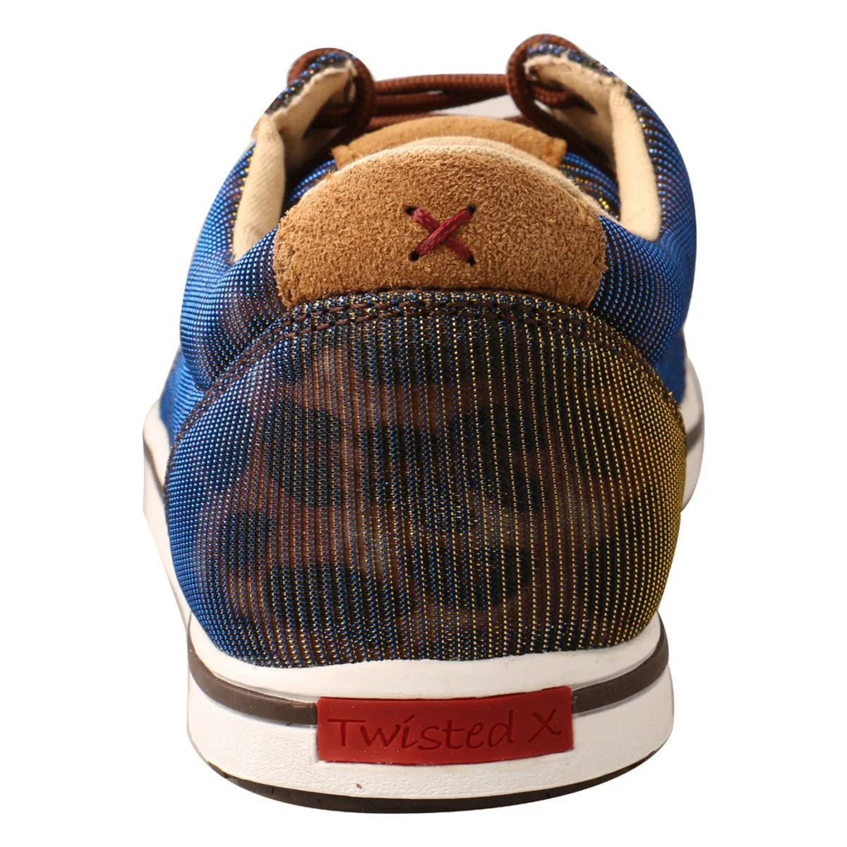 Twisted X Women's Shiny Leopard Brown "Casual Kicks"