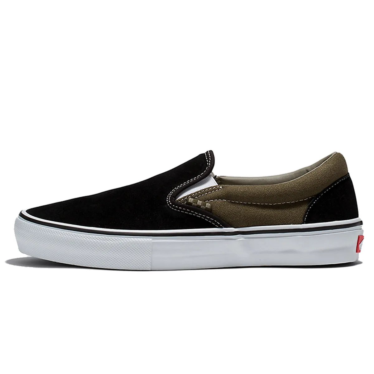 Vans Skate Slip-On - Black/Olive