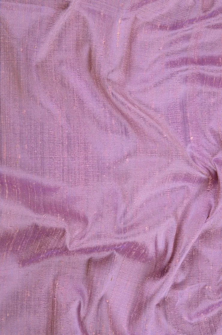 Violet Dupioni Silk Fabric