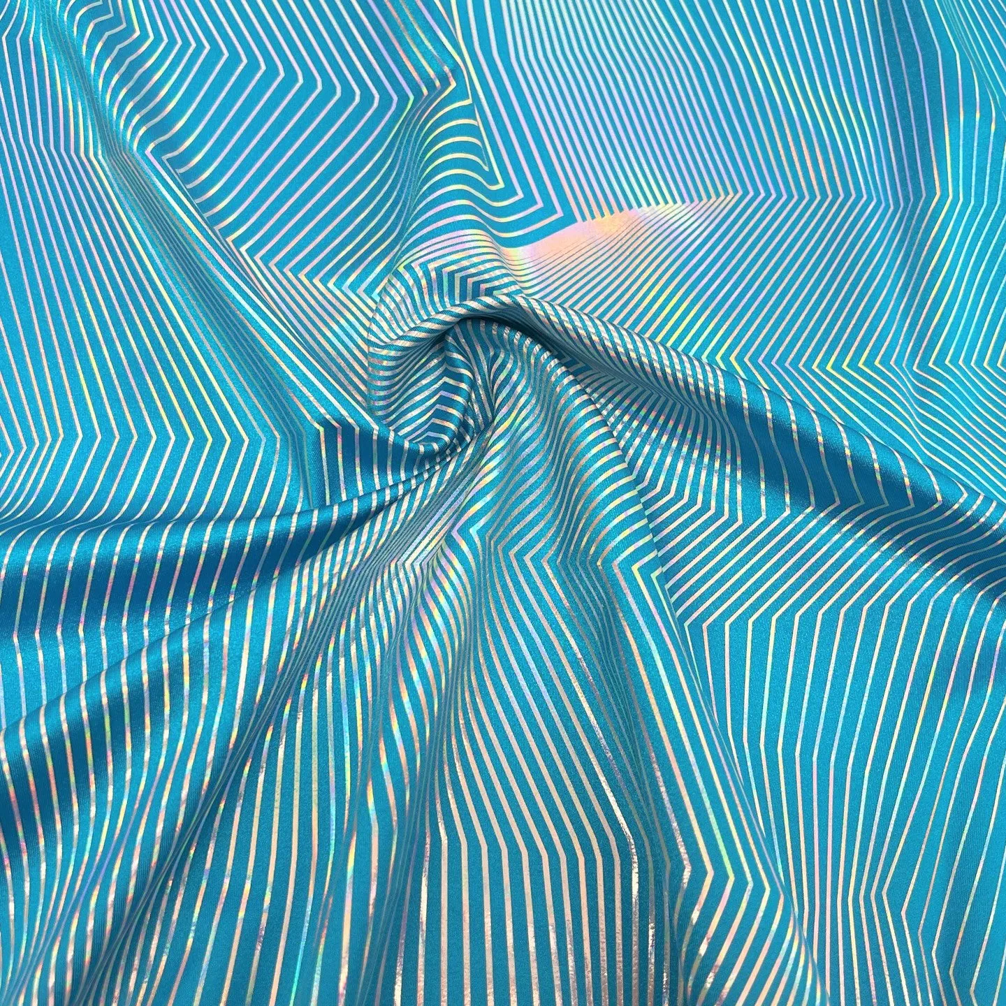 Vision Holographic Spandex Fabric | Blue Moon Fabrics