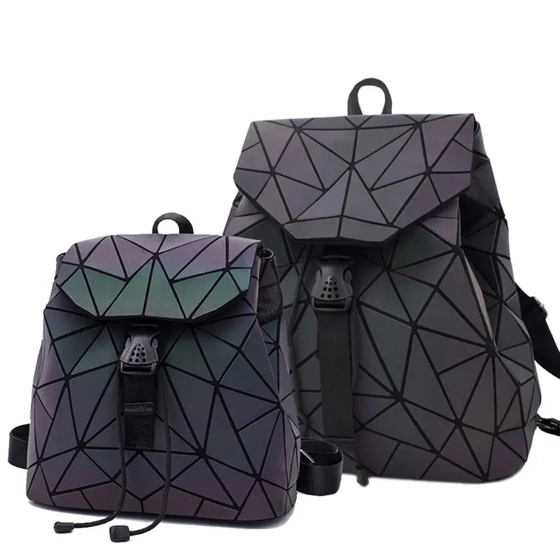 Women's Color Changing Holographic Opalescent Backpack