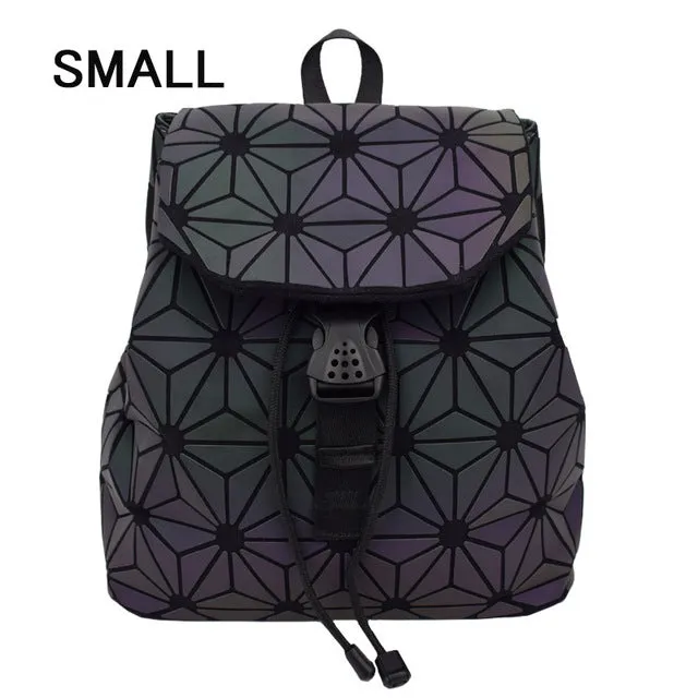 Women's Color Changing Holographic Opalescent Backpack