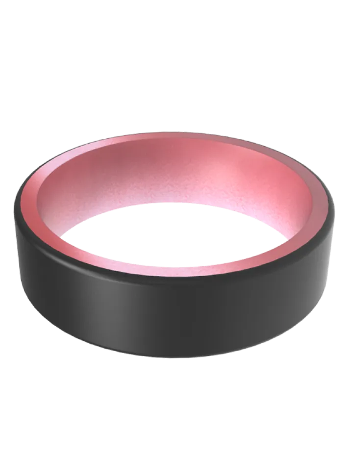 Women's Holographic Switch Reversible Silicone Ring