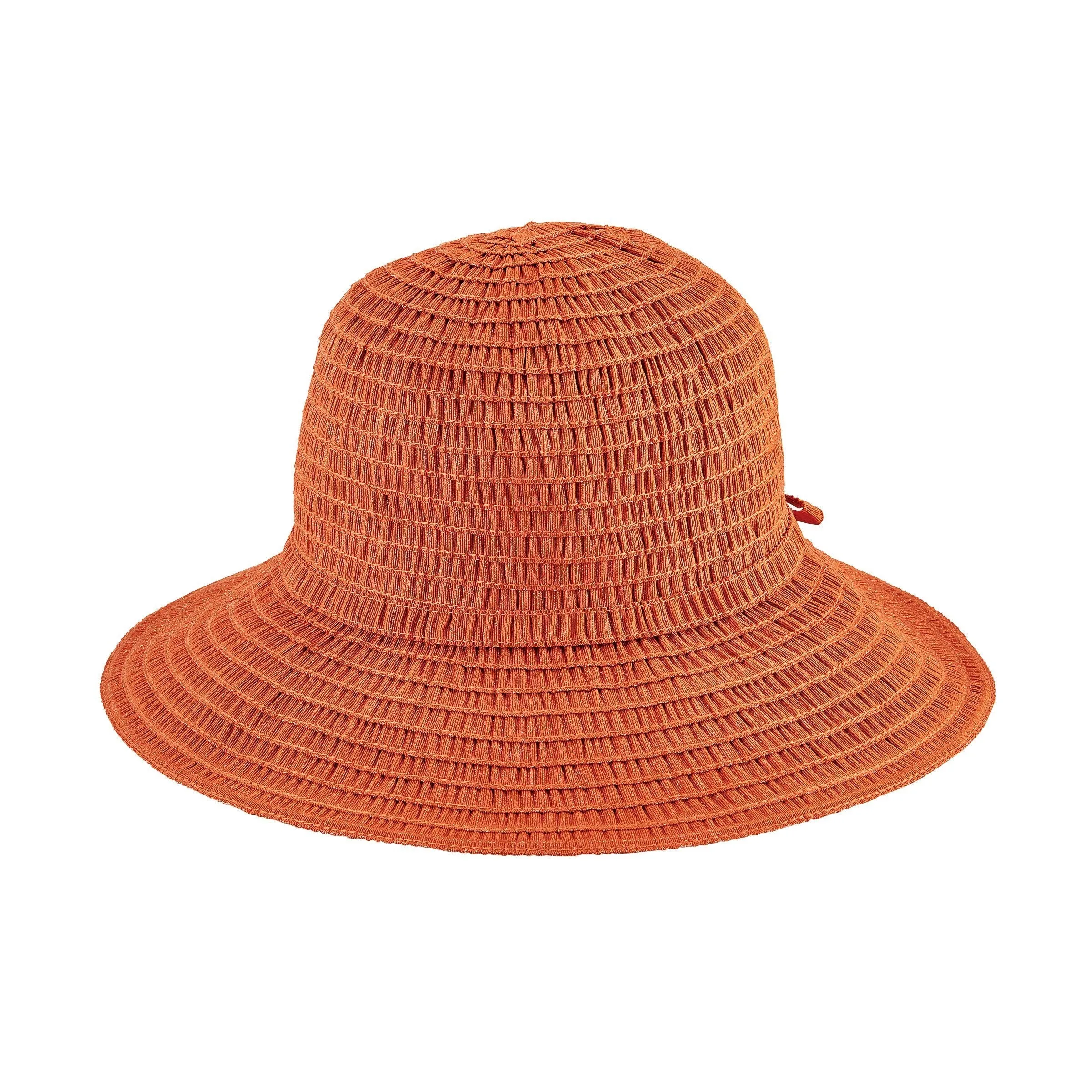 Women's Shimmery Ribbon Sun Hat