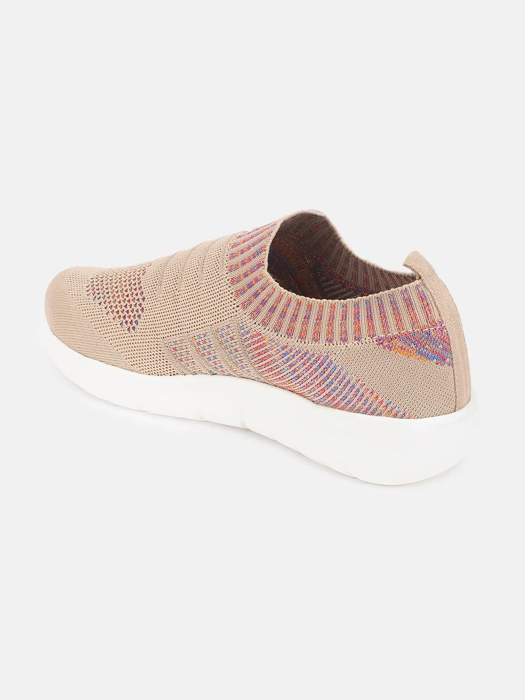 Woven Design Slip On Sneakers