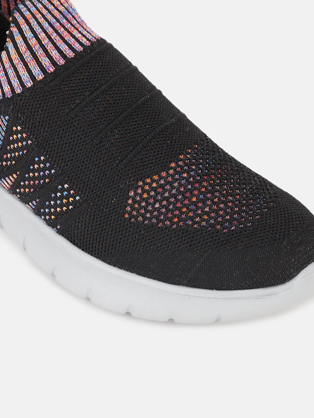 Woven Design Slip On Sneakers