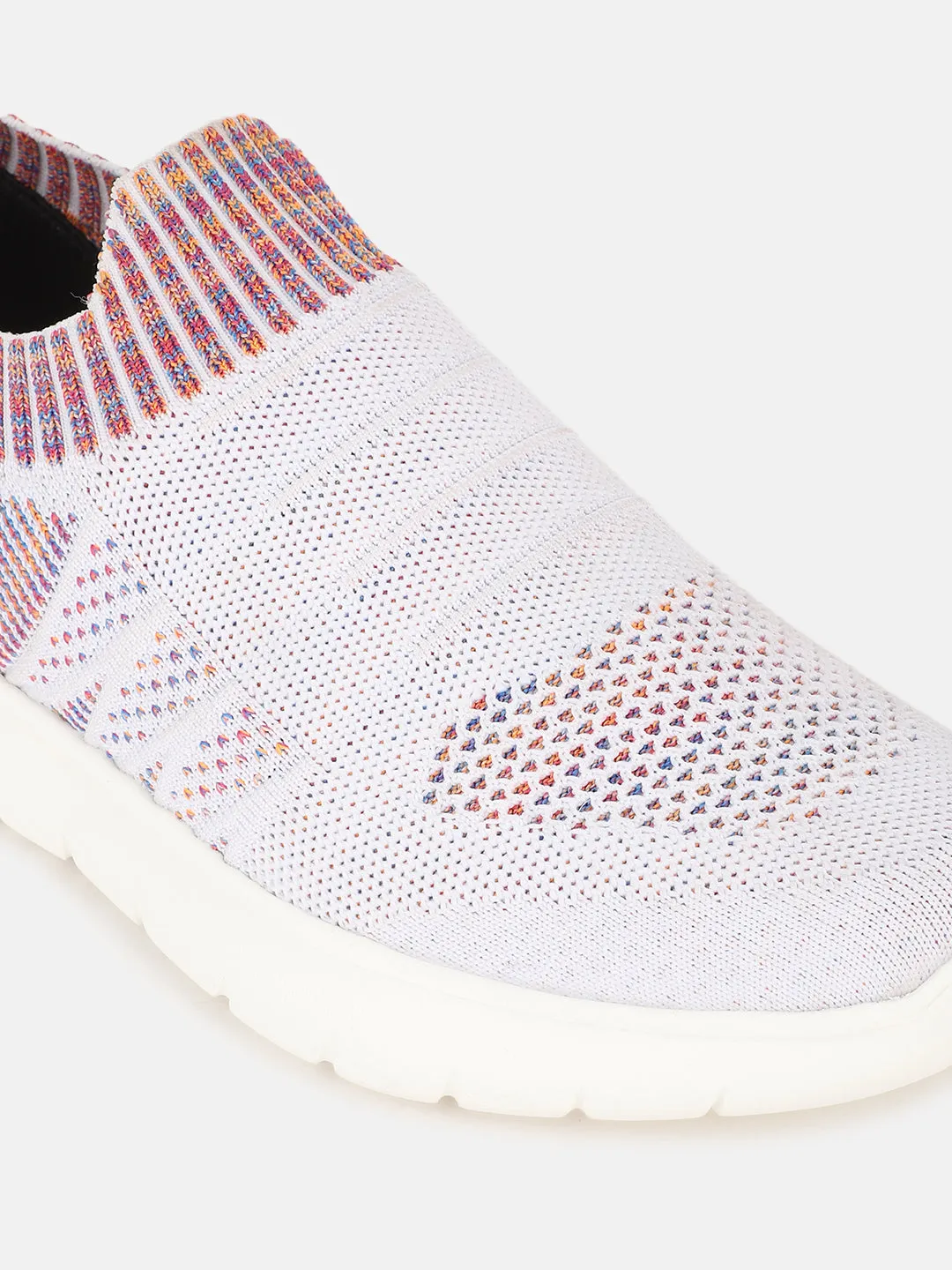 Woven Design Slip On Sneakers