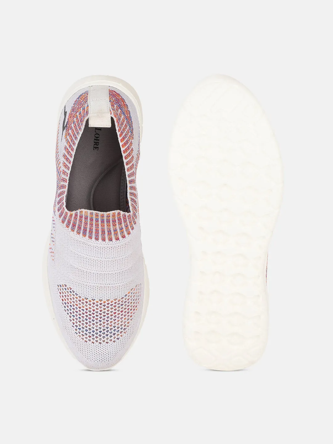 Woven Design Slip On Sneakers