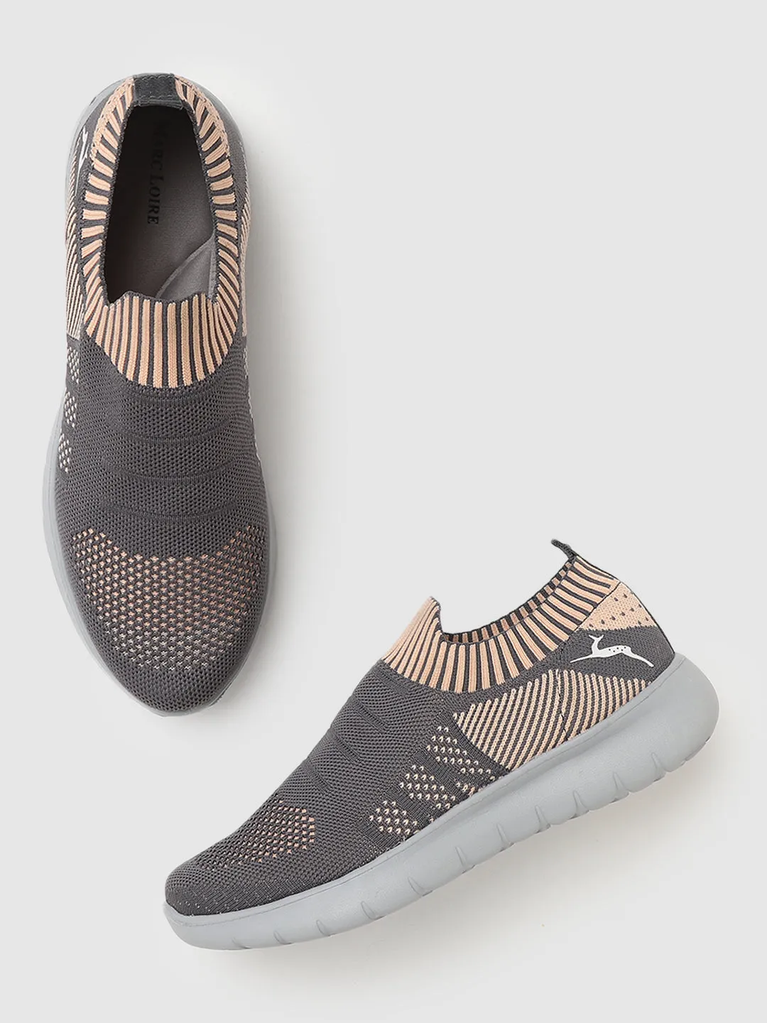 Woven Design Slip On Sneakers