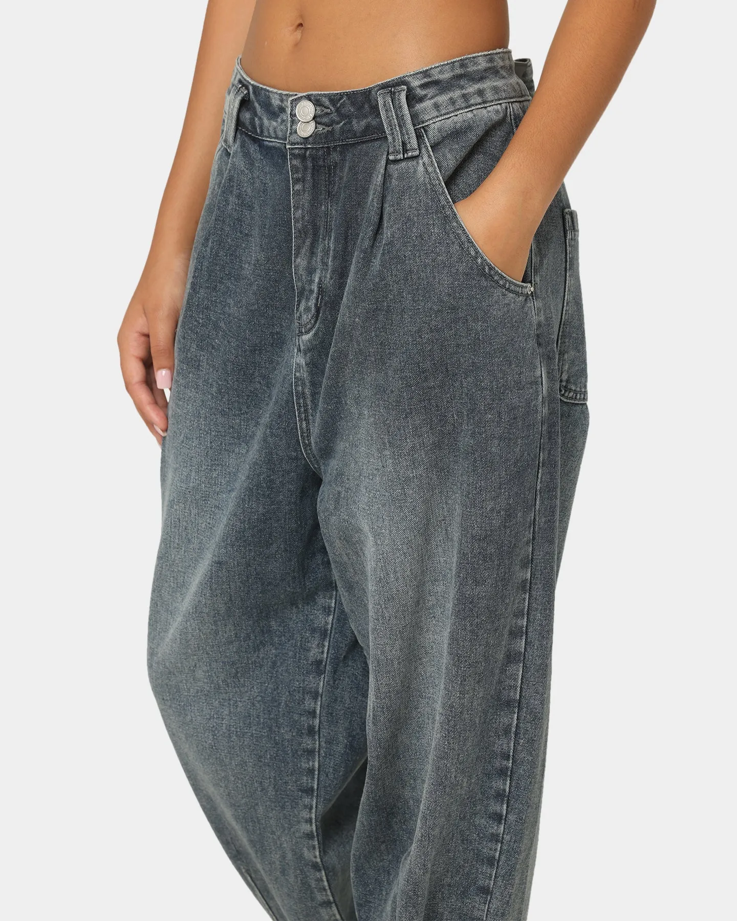 XXIII Women's Cefalu Baggy Jeans Blue