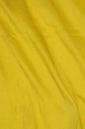 Yellow Dupioni Silk Fabric